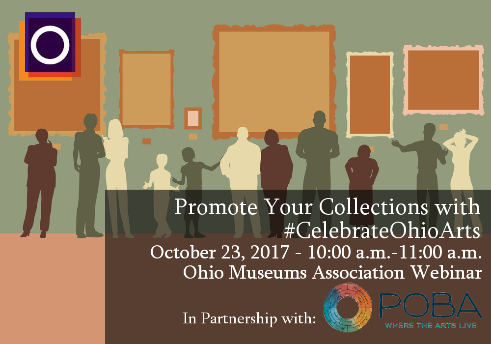 FREE Webinar: Promoting Your Collection with #CelebrateOhioArts